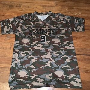 Children’s camouflage new orleans saints shirt